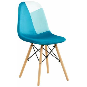 Heinner SET 2 SCAUNE STIL SCANDINAV- BLUE