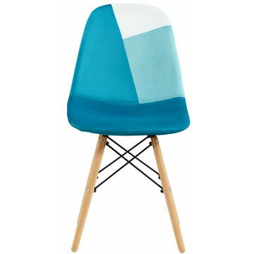 Heinner SET 2 SCAUNE STIL SCANDINAV- BLUE