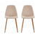 Heinner SET 2 SCAUNE DINING CU MODEL BEIGE