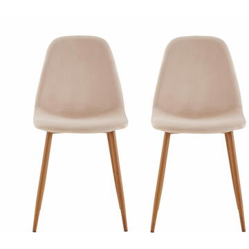 Heinner SET 2 SCAUNE DINING CU MODEL BEIGE