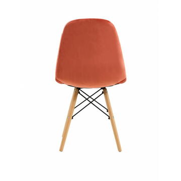 Heinner SET 2 SCAUNE STIL SCANDINAV - CORAL