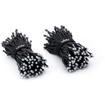 Instalatie luminoasa pentru Craciun cu WiFi , Google Assistant si Alexa , 250 LED, Twinkly generatia II,16 milioane de culori, 20.5 metri, controlabila de pe smartphone, pentru interior sau exterior