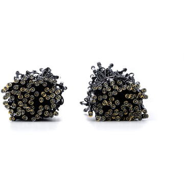 twinkly Instalatie Smart pentru brad de Craciun Gold Edition Generation 2, 250 leduri AWW, Wi-Fi+Bluetooth, controlata prin aplicatie pe smartphone, lungime 20 metri, IP44