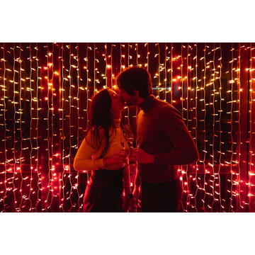 Cortina led Twinkly Curtain 210 LED RGB+W 2,1 m