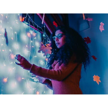 Cortina led Twinkly Curtain 210 LED RGB+W 2,1 m