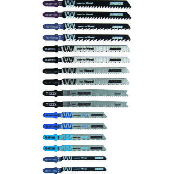 Raider Set 16 buc. lame fierastrau pendular pentru lemn si metal "T"