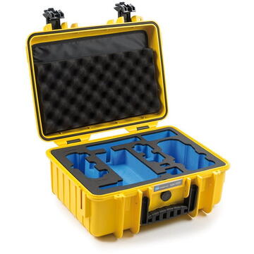 B&W Case type 4000 for DJ Mavic Air 2 / Air 2S yellow