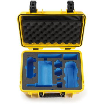 B&W Case type 4000 for DJ Mavic Air 2 / Air 2S yellow