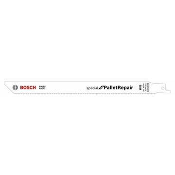 Bosch Panze fierastrau sabie pentru lemn si metal, 225 mm, 100 buc