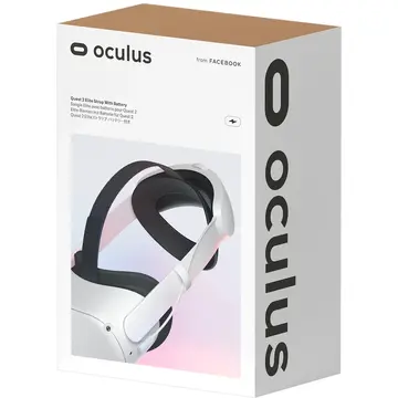 Oculus Quest 2 Elite Strap With Battery - Light Gray
