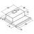 Hota CATA TF 5260 X Hood, D, Telescopic, Width 60 cm, 325 m³/h, Slider Control, Inox