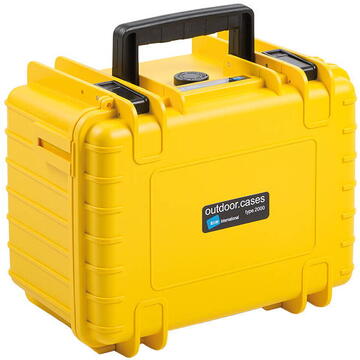 B&W Cases B&W Type 2000 case for DJI Mini 3 Pro yellow