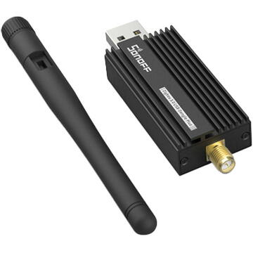 Sonoff ZigBee 3.0 USB Dongle-E, 5 V, Negru