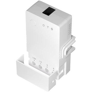 Releu inteligent Sonoff THR320, Wireless, 60 Hz, 240 V, Alb