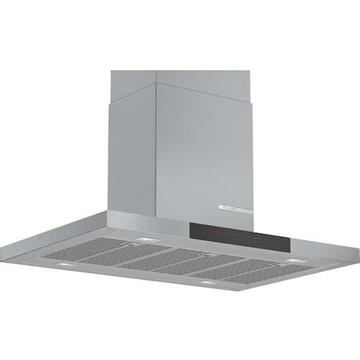 Hota Bosch DIB98JQ50, putere absorbtie 445 mc/h, 1 motor, 90 cm, Inox