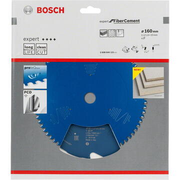Bosch Panza de fierastrau circular pentru fibrociment, 160 x 20 x 2.2 mm, 4 dinti
