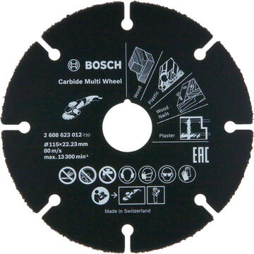Disc de taiere Bosch Professional, 115 mm