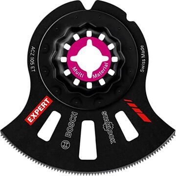 Bosch Panza de fierastrau segmentata pentru materiale multiple, 105 mm