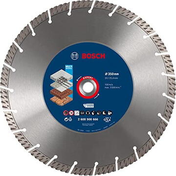 Bosch Disc diamantat de taiere pentru beton/caramida, 350 x 25.4 x 3.3 mm