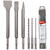 Makita SDS + drill / chisel set 6pcs - D-58920