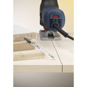 Bosch Set panze de fierastrau pentru lemn, lungime 100 mm, 5 buc