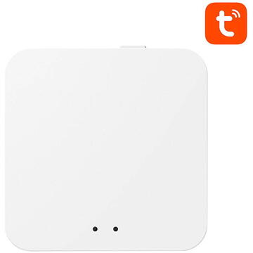 Gateway multihub Avatto Smart  GW02 ZigBee 3.0 BLE SigMesh WIFI TUYA, Alb