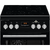 Electrolux LKR564200K, Vitroceramica, 4 zone de gatit, Cuptor electric multifunctional, SteamBake, AirFry, Autocuratare catalitica, Grill electric, Clasa A, 50 cm, Negru