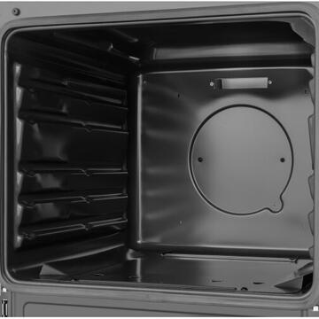 Hansa FCGW51099, 4 arzatoare, Gaz, 50 cm, Alb