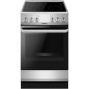 Hansa FCCX580009, electric, 4 zone de gatit, cuptor 65 l, argintiu