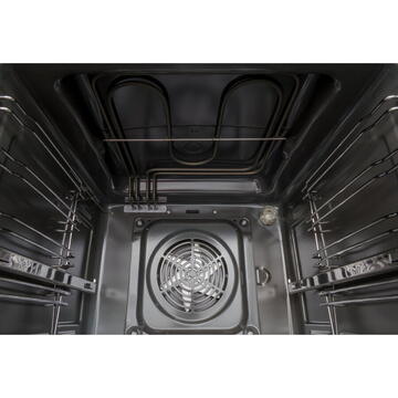 Hansa FCML59325, 4 arzatoare, grill, negru