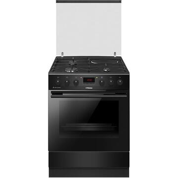 Hansa FCMS68249, 4 arzatoare, 60 cm, Negru