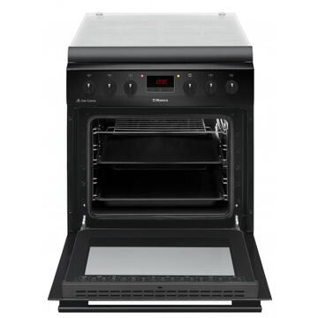 Hansa FCMS68249, 4 arzatoare, 60 cm, Negru