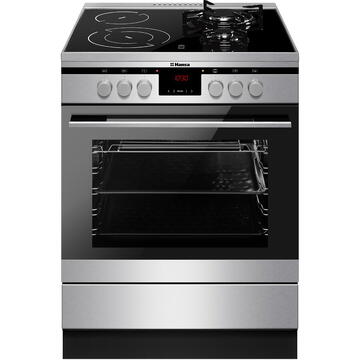 Hansa FCMX69215, gaz si vitroceramica, inox