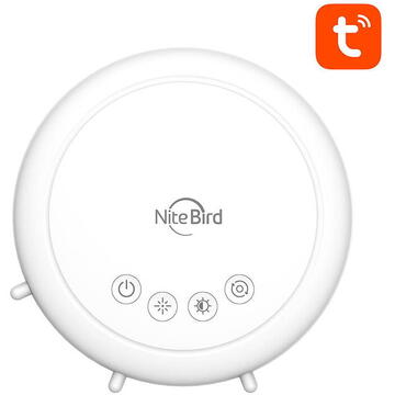 NiteBird 23396, LED, Control vocal, Alb