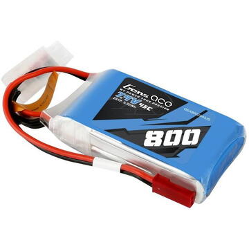 Gens ace GensAce LiPo 800mAh 7.4V 45C 2S1P battery