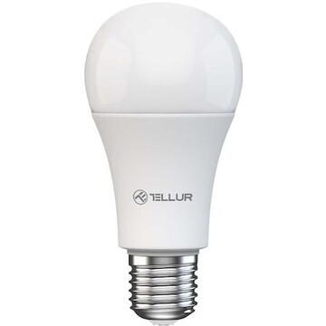 Bec WiFi Tellur Smart, E27, 9W, lumina alba/calda, reglabil