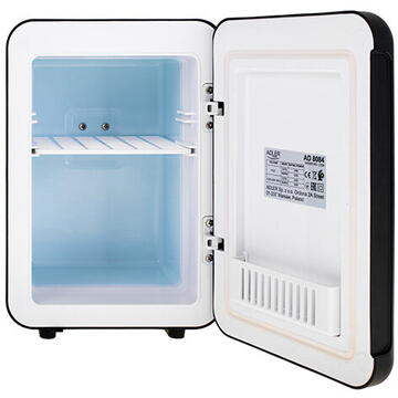 Mini Frigider Adler AD 8084, Capacitate 4L, La Masina, Functia De Incalzire Si Racire, 30x24x14 cm, 42W, Negru