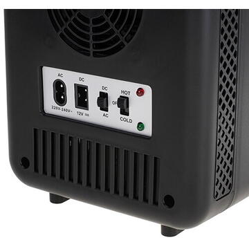 Mini Frigider Adler AD 8084, Capacitate 4L, La Masina, Functia De Incalzire Si Racire, 30x24x14 cm, 42W, Negru