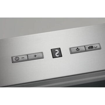 Hota Hota Electrolux EFF60560OX ,Putere de absorbtie 603 mc/h, 1 motor, 2 viteze+2 intensiv, 60 cm, Inox