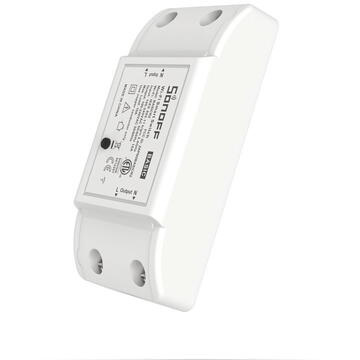 Releu inteligent Sonoff 022609, 90V~250V, 2.4 GHz, Alb