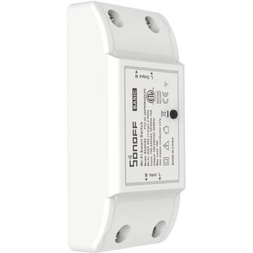Releu inteligent Sonoff 022609, 90V~250V, 2.4 GHz, Alb