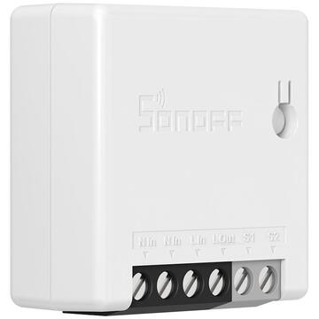 Releu inteligent Sonoff 026130, 10 A, 100-240V, Alb