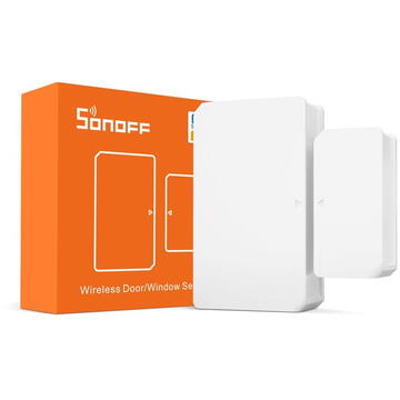 Senzor inteligent pentru usi si ferestre Sonoff SNZB-04, Wireless, 3 V, Alb