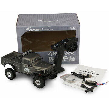 Amewi RC Auto AMXRock AM18 Harvest grau LiPo Akku 600mAh/14+