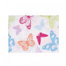 Cearceaf de pat cu elastic 2 persoane 160x200+25 cm Studio Casa-Butterfly Bumbac