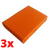 Mally Home SET 3buc. Cearceaf de Pilota 180*200 Yuni Orange