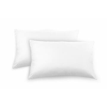 Set 2 Fete Perna  Yuny Mally Home – 100%Bbc, 50 X 70 Cm, Alb