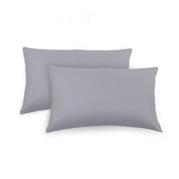 Set 2 Fete Perna  Yuny Mally Home – 100%Bbc, 50 X 70 Cm, Gri