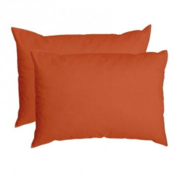 Set 2 Fete Perna  Yuny Mally Home – 100%Bbc, 50 X 70 Cm, Orange