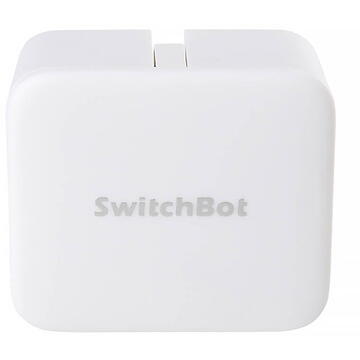 Intrerupator inteligent SwitchBot 27635, Wireless, 3 V, 50 m, Alb